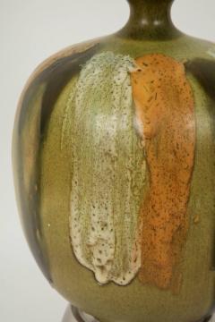 Italian Earthtone Glazed Ceramic Lamps - 842836