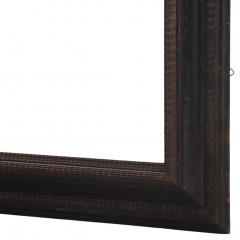 Italian Ebonized Wood Mirror in the Dutch Style C 1940 - 4649075