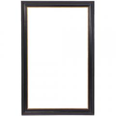 Italian Ebonized and Giltwood Picture or Mirror Frame C 1940  - 4497593