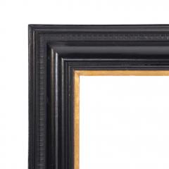Italian Ebonized and Giltwood Picture or Mirror Frame C 1940  - 4497596