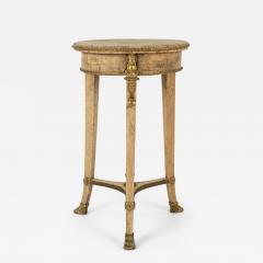 Italian Empire Burl Maple Side Table - 2086165