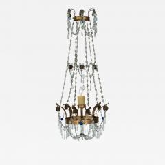 Italian Empire Crystal Single Light Chandelier - 2766503