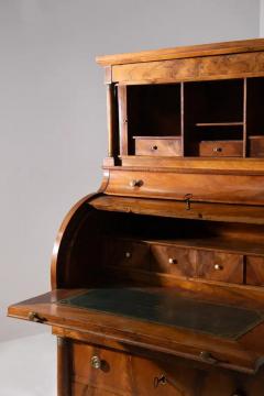 Italian Empire trumeau in briarwood and brass with secrets - 3703982