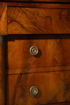 Italian Empire trumeau in briarwood and brass with secrets - 3704023