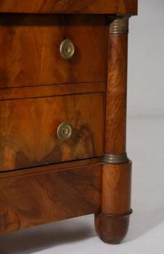 Italian Empire trumeau in briarwood and brass with secrets - 3704028