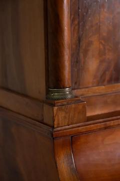 Italian Empire trumeau in briarwood and brass with secrets - 3704032