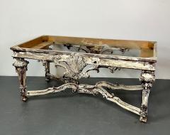 Italian Faux Marble Top Centre or Dining Table Gustavian Paint Distressed - 2993338
