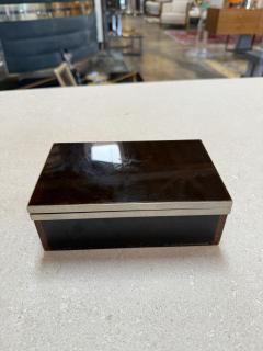 Italian Faux Tortoiseshell and Brass Box 1970s - 4461061