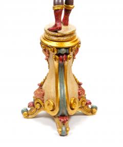 Italian Figural Standing Candelabra Floor Lamp Early 20th Century - 4823308