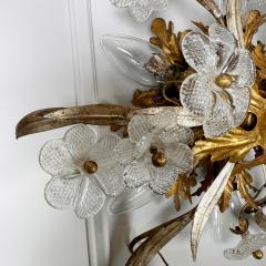 Italian Florentine Banci Firenze Murano Glass Flush Light - 4149168