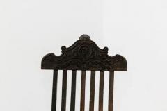 Italian Foldable Chair in Inlaid Wood - 3652394
