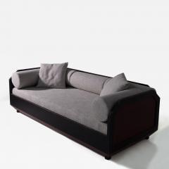 Italian Geometric Sofa with Cotton Fabric - 3671749