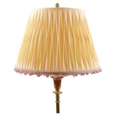 Italian Gilt Brass Marble Base Floor Lamp - 2825681