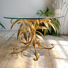 Italian Gilt Leaf Coffee Table 1950 s - 3037423