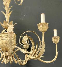 Italian Gilt Metal Chandelier having Six Lights - 2954007