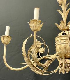 Italian Gilt Metal Chandelier having Six Lights - 2954009