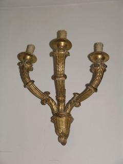 Italian Gilt Wood Wall Sconce - 529064