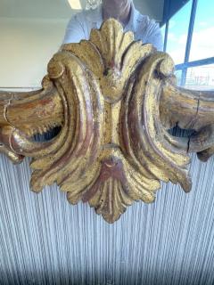Italian Gilt Wood Wall or Console Mirror Pier Commode Mirror - 2686655