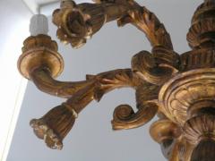 Italian Giltwood Chandelier - 529348