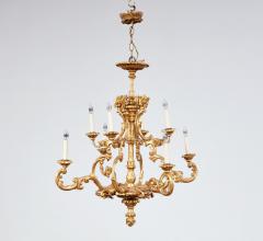 Italian Giltwood Chandelier - 3935435