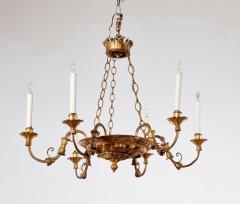Italian Giltwood Chandelier - 4559438