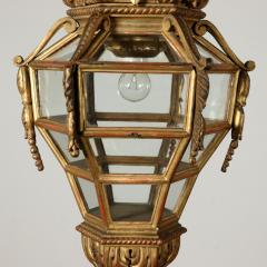 Italian Giltwood hall lantern - 1083856