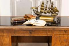 Italian Glass Top Desk 20th Century - 3780464