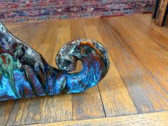 Italian Glazed Terracotta Fish Sculpture - 4487540