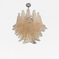 Italian Gold Selle Murano Glass Venini Style Chandelier - 4209878
