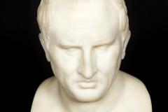Italian Grand Tour Antique Marble Bust of Marcus Cicero 19th Century - 4618538