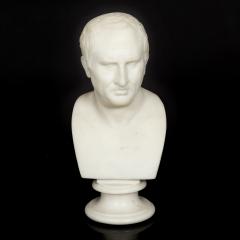 Italian Grand Tour Antique Marble Bust of Marcus Cicero 19th Century - 4618545
