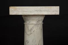 Italian Grand Tour Antique Marble Column Pedestal late 19th century - 4517962
