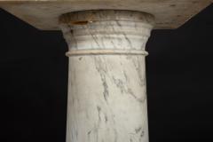 Italian Grand Tour Antique Marble Column Pedestal late 19th century - 4517963