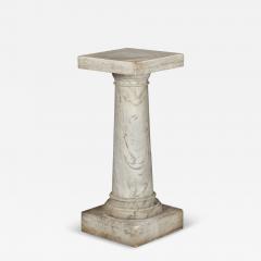 Italian Grand Tour Antique Marble Column Pedestal late 19th century - 4519415