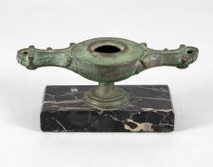 Italian Grand Tour Bronze Oil Lamp - 1920537