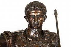 Italian Grand Tour Bronze Sculpture Augustus Prima Porta by Boschetti ca 1870 - 4617641
