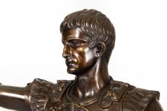 Italian Grand Tour Bronze Sculpture Augustus Prima Porta by Boschetti ca 1870 - 4617646
