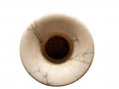 Italian Grand Tour Carved Alabaster Urn - 4292583