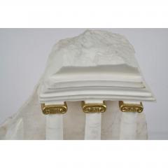 Italian Grand Tour Style Carved Marble Stone Ruins Sculpture - 1734733