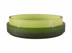 Italian Green Glass Bowl - 4197566