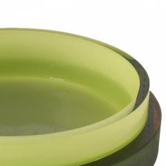 Italian Green Glass Bowl - 4197568