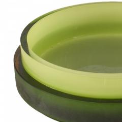Italian Green Glass Bowl - 4197569