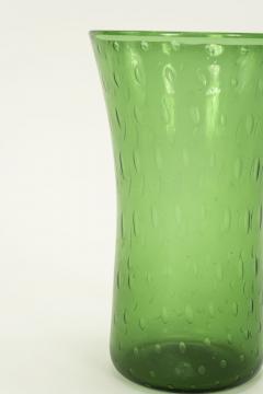 Italian Green Glass Vase - 2116380