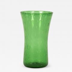 Italian Green Glass Vase - 2174784