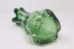 Italian Green Vase in Murano Art Glass 1960s - 3796210