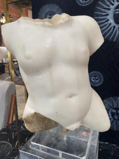 Italian Half Bust Woman Sculpture 1950s - 2349534
