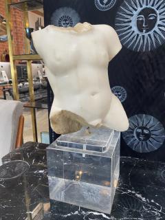 Italian Half Bust Woman Sculpture 1950s - 2349538