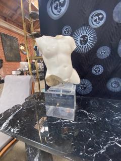 Italian Half Bust Woman Sculpture 1950s - 2349539