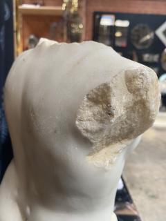 Italian Half Bust Woman Sculpture 1950s - 2349541