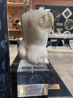 Italian Half Bust Woman Sculpture 1950s - 2349542